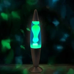 Buy 😉 16-Inch Beautiful Lamp With Wax That Flows Like Lava (Blue With Yellow/Green Wax, 16 Inch), Relaxing Night Light Nighlight Home Decor Living Room Office Bedroom Lamp For Adults, Teens, And Kids ⭐ -Lighting & Ceiling Fans Shop 31Xx5zteIyL