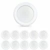 Cheapest 👍 10 Pack 6 Inch Dimmable LED Disk Lights, 16.5W Flush Mount Ceiling Downlight, 5000K Daylight 1000Lm, Energy Star & ETL-Listed Approved Surface Mount Ceiling Light For Home Improved 3000k/4000k/5000k 3cct 👍 -Lighting & Ceiling Fans Shop 31XzfLyHsYL