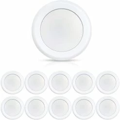 Cheapest 👍 10 Pack 6 Inch Dimmable LED Disk Lights, 16.5W Flush Mount Ceiling Downlight, 5000K Daylight 1000Lm, Energy Star & ETL-Listed Approved Surface Mount Ceiling Light For Home Improved 3000k/4000k/5000k 3cct 👍 -Lighting & Ceiling Fans Shop 31XzfLyHsYL. AC 1