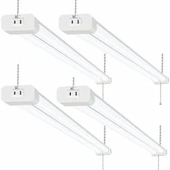 Top 10 β 4 Pack 4FT LED Shop Light, Linkable Utility Shop Lights, 42W, 5000K Daylight White Shop Light For Garages, Workshops,Hanging Or FlushMount, Power Cord With Pull Chain Switch, ETL π 15 Top 10 β 4 Pack 4FT LED Shop Light, Linkable Utility Shop Lights, 42W, 5000K Daylight White Shop Light For Garages, Workshops,Hanging Or FlushMount, Power Cord With Pull Chain Switch, ETL π -Lighting & Ceiling Fans Shop 31YCtMYmNL. AC