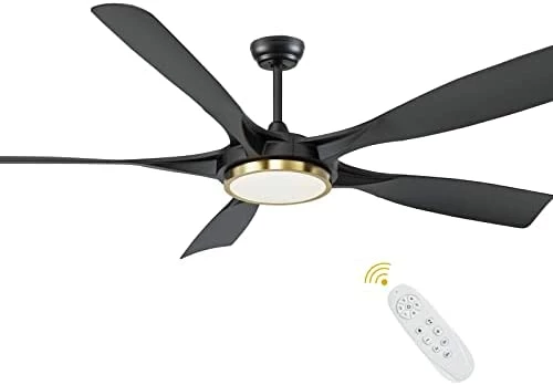 Hot Sale π 52 Inch Black Ceiling Fan With Lights And Remote Control,Dimmable Tri-color Temperatures LED,Quiet Reversible Motor,5 Blades Modern Ceiling Fans For Indoor Or Covered Outdoor Use. Black-52inch π― 9 Hot Sale π 52 Inch Black Ceiling Fan With Lights And Remote Control,Dimmable Tri-color Temperatures LED,Quiet Reversible Motor,5 Blades Modern Ceiling Fans For Indoor Or Covered Outdoor Use. Black-52inch π― - Image 7