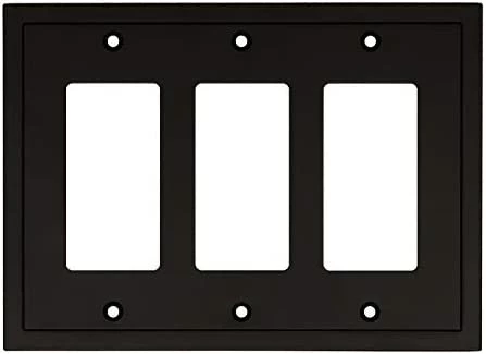 Best Pirce ๐ฏ Modern Edge Decorative Wall Plate Switch Plate Outlet Cover, Durable Solid Zinc Alloy (Single Duplex 2PK, Matte Black) ๐ฏ 15 Best Pirce ๐ฏ Modern Edge Decorative Wall Plate Switch Plate Outlet Cover, Durable Solid Zinc Alloy (Single Duplex 2PK, Matte Black) ๐ฏ - Image 13