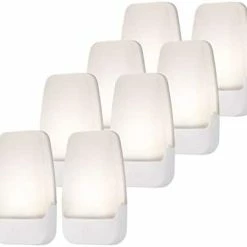 Outlet 👏 Home Electrical GE LED Night Light, Plug-in, Dusk To Dawn Sensor, Warm White, UL-Certified, Energy Efficient, Ideal Nightlight For Bedroom, Bathroom, Nursery, Hallway, Kitchen, 30966, Pack Of 2 😀 -Lighting & Ceiling Fans Shop 31bq1DLeKRL. AC