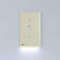 Cheapest 🎁 Ingle - SnapPower SwitchLight - LED Night Light - For Single-Pole Light Switches - Light Switch Plate With LED Night Lights - Adjust Brightness - Auto On/Off Sensor - (Toggle, White) 🛒 31 Cheapest 🎁 Ingle - SnapPower SwitchLight - LED Night Light - For Single-Pole Light Switches - Light Switch Plate With LED Night Lights - Adjust Brightness - Auto On/Off Sensor - (Toggle, White) 🛒 -Lighting & Ceiling Fans Shop 31cDRDHIML. AC