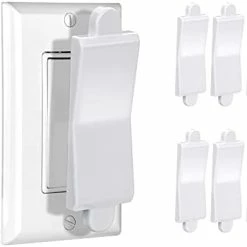 Flash Sale ❤️ Light Switch Guard Cover- PSZEZNZ Light Switch Outlet Covers For Flat Modern Wall Switches-Child Safety Protection(Clear,1 Piece) 😍 -Lighting & Ceiling Fans Shop 31d 2z7AML. AC