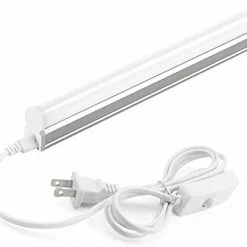 Buy ✔️ LED T5 Integrated Single Fixture, 4FT, 2200lm, 6500K (Super Bright White), 20W, Utility Shop Light, Ceiling And Under Cabinet Light, Grow Light With Built-in ON/Off Switch T8-5000k-40w ⌛ -Lighting & Ceiling Fans Shop 31doQRPW8GL. AC
