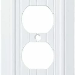 Best deal 😍 W35268-PW-C Classic Beadboard Double Switch Wall Plate/Switch Plate/Cover, Pure White 🎁 -Lighting & Ceiling Fans Shop 31gqCepBpzL. AC