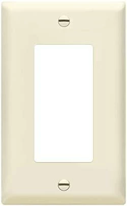 Promo 🎉 Decorator Light Switch Or Receptacle Outlet Wall Plate, Gloss Finish, Size 1-Gang 4.50" X 2.76", Unbreakable Polycarbonate Thermoplastic, UL Listed, 8831-W, White 🔔 10 Promo 🎉 Decorator Light Switch Or Receptacle Outlet Wall Plate, Gloss Finish, Size 1-Gang 4.50" X 2.76", Unbreakable Polycarbonate Thermoplastic, UL Listed, 8831-W, White 🔔 - Image 8