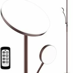 Cheapest 🔔 Floor Lamp - Dimunt LED Floor Lamps For Living Room Bright Lighting, 27W/2000LM Main Light And 7W/350LM Side Reading Lamp, Adjustable 3 Colors 3000K/4500K/6000K Tall Lamp With Remote & Touch Control 💯 -Lighting & Ceiling Fans Shop 31iFvCpKY5L. AC
