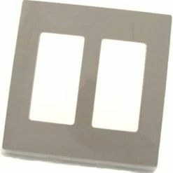 Hot Sale 🌟 80309-SW 2-Gang Decora Plus Wallplate Screwless Snap-On Mount, Wh ✔️ -Lighting & Ceiling Fans Shop 31iHif6ZQxL. AC