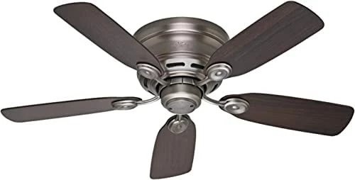 Hot Sale ❤️ 51059 Hunter Indoor Low Profile IV Ceiling Fan With Pull Chain Control, 42", White Finish ✔️ 8 Hot Sale ❤️ 51059 Hunter Indoor Low Profile IV Ceiling Fan With Pull Chain Control, 42", White Finish ✔️ - Image 6