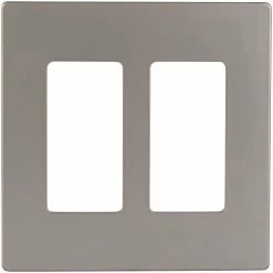Best reviews of 🤩 SI8832-W-STICKER Screwless Decorator Wall Plates Child Safe Outlet Covers, Size 2-Gang 4.68" H X 4.73” L, Unbreakable Polycarbonate Thermoplastic, SI8832-W, Glossy, White ⌛ -Lighting & Ceiling Fans Shop 31k3g Fa2tL. AC