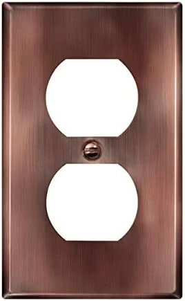 Budget โค๏ธ Duplex Receptacle Metal Wall Plate, Stainless Steel Outlet Cover, Corrosion Resistant, Size 1-Gang 4.50" X 2.76", UL Listed, 7721, 430, Silver, Standard ๐ฏ 11 Budget โค๏ธ Duplex Receptacle Metal Wall Plate, Stainless Steel Outlet Cover, Corrosion Resistant, Size 1-Gang 4.50" X 2.76", UL Listed, 7721, 430, Silver, Standard ๐ฏ - Image 9