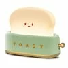 Hot Sale 👏 Desk Decor Toaster Lamp, Rechargeable Small Lamp With Smile Face Toast Bread Cute Toaster Shape Room Decor Night Light For Bedroom, Bedside, Living Room, Dining, Desk Decorations, Gift (Green) 🎁 -Lighting & Ceiling Fans Shop 31n8YvVybDL