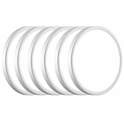Top 10 🔔 6PACK 3200lm LED Flush Mount Ceiling Light, Super Slim 12 Inch LED Ceiling Light, 5000K Daylight LED Ceiling Light For Bedroom, Living Room, Dining Room (White, Six Pack) 🎁