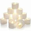 Brand new 🤩 Tea Lights With Timer, Built-in 6 Hours Timer, Flameless Candles With Timer, Flickering Tea Lights Candles Battery Operated, Pack Of 12, Dia 1-2/5‘’ X H 1-1/4'' (no Remote) Warm Yellow (white Base) ✨ -Lighting & Ceiling Fans Shop 31rtgPnxA9L