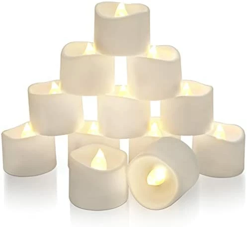 Brand new ๐คฉ Tea Lights With Timer, Built-in 6 Hours Timer, Flameless Candles With Timer, Flickering Tea Lights Candles Battery Operated, Pack Of 12, Dia 1-2/5โโ X H 1-1/4'' (no Remote) Warm Yellow (white Base) โจ 8 Brand new ๐คฉ Tea Lights With Timer, Built-in 6 Hours Timer, Flameless Candles With Timer, Flickering Tea Lights Candles Battery Operated, Pack Of 12, Dia 1-2/5โโ X H 1-1/4'' (no Remote) Warm Yellow (white Base) โจ - Image 6