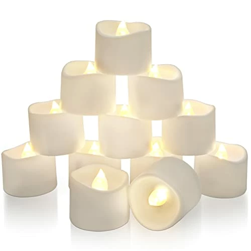 Brand new ๐คฉ Tea Lights With Timer, Built-in 6 Hours Timer, Flameless Candles With Timer, Flickering Tea Lights Candles Battery Operated, Pack Of 12, Dia 1-2/5โโ X H 1-1/4'' (no Remote) Warm Yellow (white Base) โจ 3 Brand new ๐คฉ Tea Lights With Timer, Built-in 6 Hours Timer, Flameless Candles With Timer, Flickering Tea Lights Candles Battery Operated, Pack Of 12, Dia 1-2/5โโ X H 1-1/4'' (no Remote) Warm Yellow (white Base) โจ
