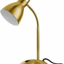 Flash Sale 👏 Metal Desk Lamp, Eye-Caring Table Lamp, Study Lamps With Flexible Goose Neck For Bedroom And Office (Sandy Black) 🎉 -Lighting & Ceiling Fans Shop 31u9NSmQTlL. AC