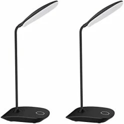 Best Sale ⌛ LED Desk Lamp With Flexible Gooseneck 3 Level Brightness, Battery Operated Table Lamp 5W Touch Control, Compact Portable Lamp For Dorm Study Office Bedroom, Eye-Caring And Energy Saving Black 🎉 -Lighting & Ceiling Fans Shop 31vfFLFJTeL. AC