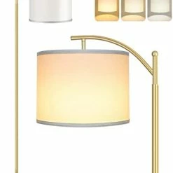 Best reviews of 🎉 Floor Lamp For Living Room With 3 Color Temperatures LED Bulb, Standing Lamp Tall Industrial Floor Lamp Reading For Bedroom, Office (9W LED Bulb, Beige Lampshade Included) -Black Oil-rubbed Bronze 😍 -Lighting & Ceiling Fans Shop 31vhVSEPkoL. AC
