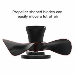 Outlet 👍 Quiet Ceiling Fan With LED Light 22 Inch Large Air Volume Remote Control Black For Kitchen Bedroom Dining Room Pat 🎁 -Lighting & Ceiling Fans Shop 31vshsrNttL