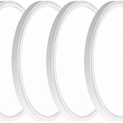 Top 10 🔔 6PACK 3200lm LED Flush Mount Ceiling Light, Super Slim 12 Inch LED Ceiling Light, 5000K Daylight LED Ceiling Light For Bedroom, Living Room, Dining Room (White, Six Pack) 🎁 -Lighting & Ceiling Fans Shop 31x5KKIRXS. AC