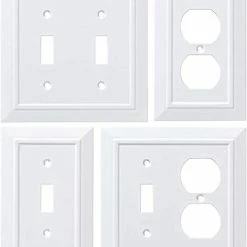 Flash Sale โ๏ธ W35241-PW-C Classic Architecture Single Switch Wall Plate/Switch Plate/Cover, White ๐ 12 Flash Sale โ๏ธ W35241-PW-C Classic Architecture Single Switch Wall Plate/Switch Plate/Cover, White ๐ -Lighting & Ceiling Fans Shop 31yTdUhq4CL