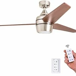 Cheapest 🌟 Eamon - 52-in Modern Indoor Fan With Remote Control - LED Ceiling Fan With Light - Modern Room Fan With Dual Finish Blades - Model 50603-01 (Bronze) 🌟 -Lighting & Ceiling Fans Shop 31yV5nvv1L. AC