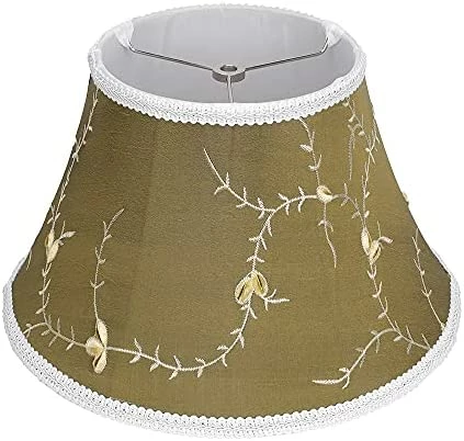 Best deal ❤️ Medium Lamp Shade, Barrel Fabric Lampshade For Table Lamp And Floor Light, 7x13x7.8 Inch,Natural Linen Hand Crafted, Spider (White) 🛒 9 Best deal ❤️ Medium Lamp Shade, Barrel Fabric Lampshade For Table Lamp And Floor Light, 7x13x7.8 Inch,Natural Linen Hand Crafted, Spider (White) 🛒 - Image 7