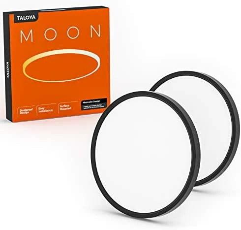 Brand new 🥰 Flush Mount 12 Inch Ceiling Light (Milk White Shell), 20W Surface Mount LED Light Fixture For Bedroom Kitchen,3 Color Temperatures In One(3000k/4000k/6500k),0.94 Inch Thickness Round 🔔 12 Brand new 🥰 Flush Mount 12 Inch Ceiling Light (Milk White Shell), 20W Surface Mount LED Light Fixture For Bedroom Kitchen,3 Color Temperatures In One(3000k/4000k/6500k),0.94 Inch Thickness Round 🔔 - Image 10