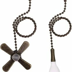 Best deal π Ceiling Fan Pull Chain, 2 Pieces 3mm Diameter Beaded Ball Fan Pull Chain, 12 Inches Fan Pulls Set With Connector (ORB) π 22 Best deal π Ceiling Fan Pull Chain, 2 Pieces 3mm Diameter Beaded Ball Fan Pull Chain, 12 Inches Fan Pulls Set With Connector (ORB) π -Lighting & Ceiling Fans Shop 414NCNksAL. AC