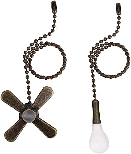 Best deal π Ceiling Fan Pull Chain, 2 Pieces 3mm Diameter Beaded Ball Fan Pull Chain, 12 Inches Fan Pulls Set With Connector (ORB) π 9 Best deal π Ceiling Fan Pull Chain, 2 Pieces 3mm Diameter Beaded Ball Fan Pull Chain, 12 Inches Fan Pulls Set With Connector (ORB) π - Image 7