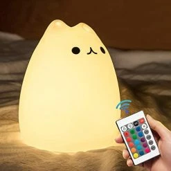 Budget 🧨 Night Light For Kids Cute 🐶 Dog Light, 16 Color Changing Kids Night Light Lamp, Rechargeable Silicone Baby Night Light,Kawaii Room Decor Animal Toddler Night Lights, 🎄 Christmas Gift For Kids Baby A-dog With Remot 👏 -Lighting & Ceiling Fans Shop 415J7fyaIKL. AC