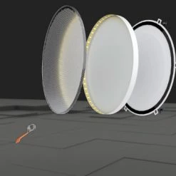 Outlet ⭐ 6 Pack 6 Inch 5CCT Ultra-Thin LED Recessed Ceiling Light With Junction Box, 2700K/3000K/3500K/4000K/5000K Selectable, 12W Eqv 110W, Dimmable Can-Killer Downlight, 1050LM High Brightness - ETL 3000k - Warm White 🔥 20 Outlet ⭐ 6 Pack 6 Inch 5CCT Ultra-Thin LED Recessed Ceiling Light With Junction Box, 2700K/3000K/3500K/4000K/5000K Selectable, 12W Eqv 110W, Dimmable Can-Killer Downlight, 1050LM High Brightness - ETL 3000k - Warm White 🔥 -Lighting & Ceiling Fans Shop 416dunGr0BL