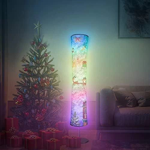 Outlet ๐ฅ Floor Lamp, RGB Color Changing Led Lamp, Smart Lamp Alexa APP Control, Modern Floor Lamp With DIY Mode, Music Sync And White Fabric Shade, Standing Lamp For Living Room Bedroom Game Room Round (non-rgb) High Brightness ๐ 12 Outlet ๐ฅ Floor Lamp, RGB Color Changing Led Lamp, Smart Lamp Alexa APP Control, Modern Floor Lamp With DIY Mode, Music Sync And White Fabric Shade, Standing Lamp For Living Room Bedroom Game Room Round (non-rgb) High Brightness ๐ - Image 10