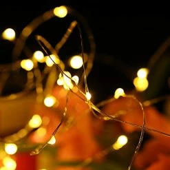 Best Sale 🤩 Fairy Lights Battery Operated, 1 Pack Mini 3*AAA Battery Powered Copper Wire Led Starry String Lights Firefly Lights For Bedroom, 🔔 Christmas, Parties, Decoration (5m/16ft Warm White) 😉 -Lighting & Ceiling Fans Shop 418wUgu5PTL