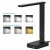 Best Pirce ✨ LED Desk Lamp, Drevet Desk Light With 1 USB Charging Port And 2 AC Power Outlet, 3 Lighting Modes, 3 Level Brightness,1H Timer, Touch Control, Eye-Caring Home Office Foldable Table Lamp (Black) Black-1 Usb ⌛ -Lighting & Ceiling Fans Shop 419iJ3J4YlL