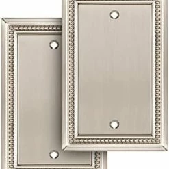 Budget 🔥 Sunken Pearls Decorative Wall Plate Switch Plate Outlet Cover (Single Duplex, 2PK, Antique Brass) 👍 -Lighting & Ceiling Fans Shop 41AS eEY0L. AC