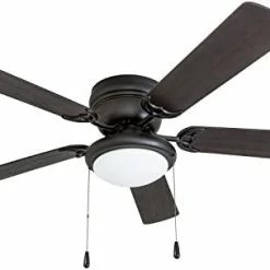 Hot Sale 🛒 50251 Hugger 52" Matte Black West Hill Ceiling Fan With Bowl Light Ki ✨ -Lighting & Ceiling Fans Shop 41B JlAccZL. AC