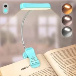 Cheap 🤩 Horizontal ET-Head Book Light For Reading In Bed, Eye Caring, CRI 95, 3 Colors & 5 Brightness, Rechargeable Long Lasting Reading Light, 1.4Oz Lightweight & Portable, Perfect For Book Lovers B 🧨 -Lighting & Ceiling Fans Shop 41Bh3NY5raL. AC