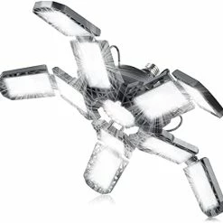 Coupon π 2-Pack Garage Lights 150W Garage LED Light - 15000LM 6500K Deformable Garage Light Ceiling LED With 6 Glow Panels Screw In Garage Lighting With E26/E27 Screw Socket For Basement Workshop Warehouse π 25 Coupon π 2-Pack Garage Lights 150W Garage LED Light - 15000LM 6500K Deformable Garage Light Ceiling LED With 6 Glow Panels Screw In Garage Lighting With E26/E27 Screw Socket For Basement Workshop Warehouse π -Lighting & Ceiling Fans Shop 41DSkHdHyLS. AC