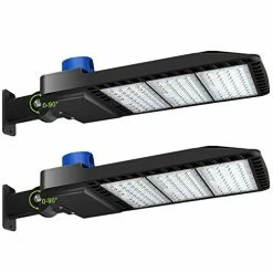 Hot Sale π 300W LED Parking Lot Lights Adjustable Arm Mount With Photocell 1000-1200W HID/HPS Replacement Waterproof IP65 36000LM 5000K Outdoor Commercial Area Street Lighting π