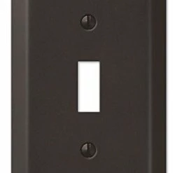 New β€οΈ Amerelle 163TDB Century Wallplate, 1 Toggle, Aged Bronze π
