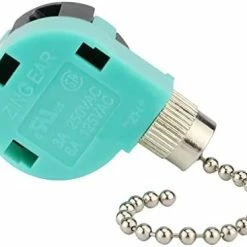 Deals 🌟 Ceiling Fan Switch 3 Speed 4 Wire Zing Ear ZE 268S6 Pull Chain Switch Control Replacement 3 Speed Control Switch Ceiling Fans, Wall Lamps, Cabinet Light Ze-268s6 Nickle 1pack 🌟 -Lighting & Ceiling Fans Shop 41EUpbSXp0L. AC