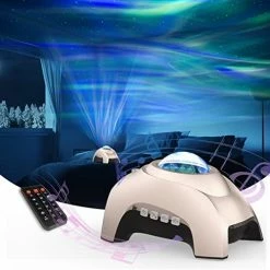 Cheap 👏 Northern Lights Aurora Projector, AIRIVO Star Projector Music Speaker, White Noise Night Light Galaxy Projector For Kids Adults , For Home Decor Bedroom/ Ceiling/Party (Black) ✔️ -Lighting & Ceiling Fans Shop 41FLhbQOfL. AC