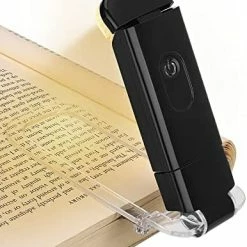 Flash Sale 💯 USB Rechargeable Book Reading Light 🔔 Christmas Gift, Warm White, Brightness Adjustable For Eye-Protection, LED Clip On Book Lights, Portable Bookmark Light For Reading In Bed, Car 🛒 -Lighting & Ceiling Fans Shop 41Fngup 9lL. AC