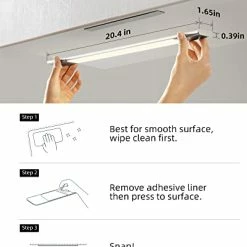 Buy 🛒 LED Closet Light, 48LED Battery Operated Lights Motion Sensor Light Rechargeable Under Cabinet Lighting Night Light For Closet, Cabinet, Kitchen, Wardrobe, Cupboard White 😍 -Lighting & Ceiling Fans Shop 41Gy2BEMwTL