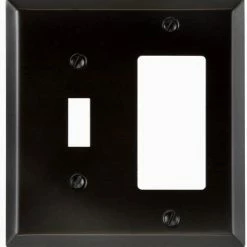 New ❤️ Amerelle 163TDB Century Wallplate, 1 Toggle, Aged Bronze 👏 -Lighting & Ceiling Fans Shop 41IQEqZdYCL. AC