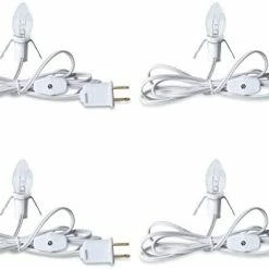 Flash Sale ๐ Accessory Cord With One LED Light Bulb - 6 Feet UL-Listed White Cord With On/Off Switch Plugs - Perfect For Holiday Decorations And Craft Projects, 2 Pack โ 26 Flash Sale ๐ Accessory Cord With One LED Light Bulb - 6 Feet UL-Listed White Cord With On/Off Switch Plugs - Perfect For Holiday Decorations And Craft Projects, 2 Pack โ -Lighting & Ceiling Fans Shop 41IpWGMqOCL. AC